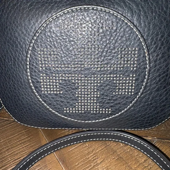 Tory Burch Perry Bombé Mini Camera Crossbody Bag Black - Picture 2 of 7